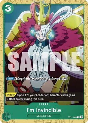 I'm invincible (ST11-005) Starter Deck 16: GREEN Uta