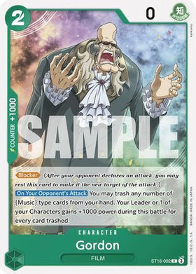 Gordon (ST16-002) Starter Deck 16: GREEN Uta