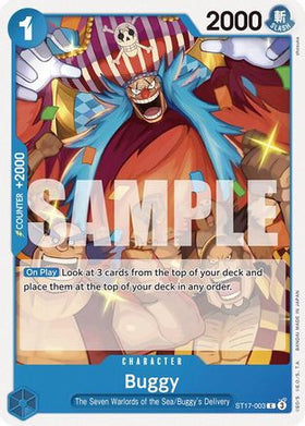 Buggy (ST17-003) Starter Deck 17: BLUE Donquixote Doflamingo