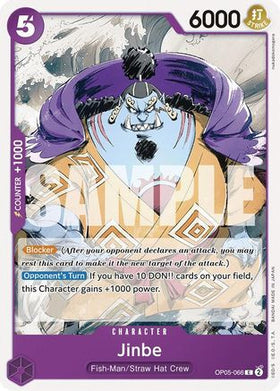 Jinbe (OP05-066) Starter Deck 18: PURPLE Monkey.D.Luffy