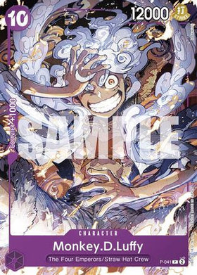Monkey.D.Luffy (P-041) (P-041) Starter Deck 18: PURPLE Monkey.D.Luffy