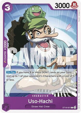 Uso-Hachi (ST18-001) (ST18-001) Starter Deck 18: PURPLE Monkey.D.Luffy