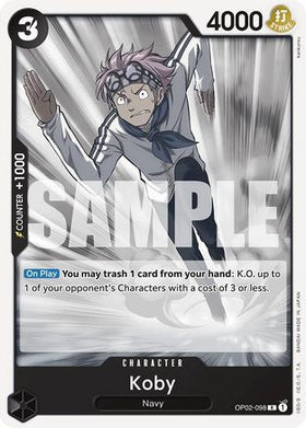 Koby (OP02-098) Starter Deck 19: BLACK Smoker
