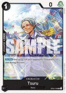 Tsuru (OP02-106) Starter Deck 19: BLACK Smoker