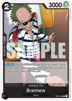 Brannew (OP03-089) Starter Deck 19: BLACK Smoker