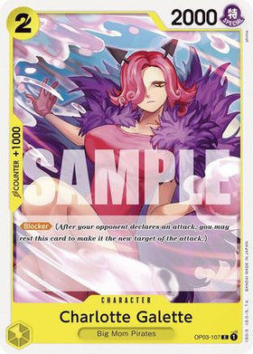 Charlotte Galette (OP03-107) Starter Deck 20: YELLOW Charlotte Katakuri