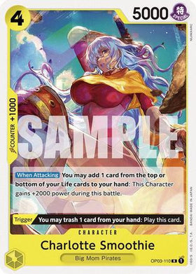 Charlotte Smoothie (OP03-110) Starter Deck 20: YELLOW Charlotte Katakuri