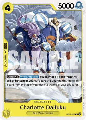 Charlotte Daifuku (ST07-005) Starter Deck 20: YELLOW Charlotte Katakuri