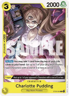 Charlotte Pudding (ST20-004) (ST20-004) Starter Deck 20: YELLOW Charlotte Katakuri