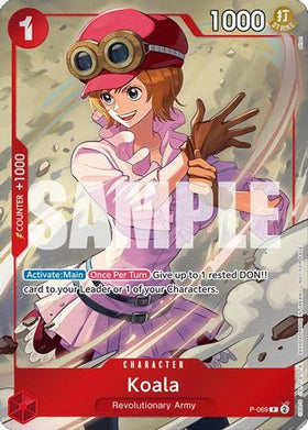 Koala (Event Pack Vol. 5) (P-069) One Piece Promotion Cards Foil
