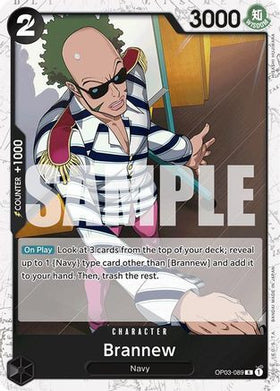 Brannew (Jolly Roger Foil) (OP03-089) Premium Booster -The Best- Foil