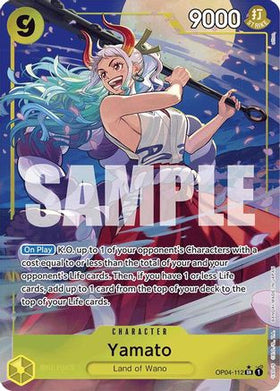 Yamato (OP04-112) (Alternate Art) (OP04-112) Premium Booster -The Best- Foil