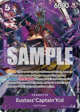 Eustass"Captain"Kid (OP05-074) (Alternate Art) (OP05-074) Premium Booster -The Best- Foil