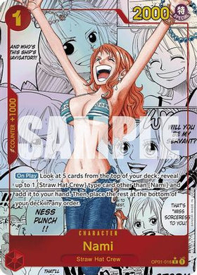 Nami (OP01-016) (Manga) (OP01-016) Premium Booster -The Best- Foil