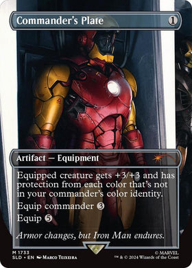 Commander's Plate (1733) (Rainbow Foil)