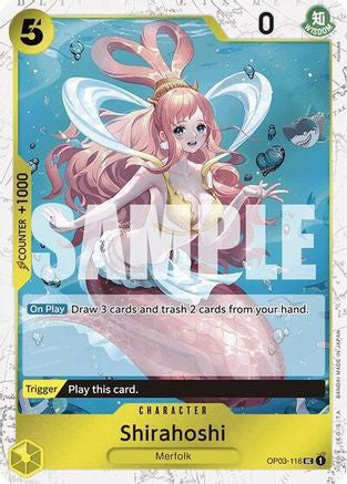 Shirahoshi (OP03-116) (Jolly Roger Foil) (OP03-116) Premium Booster -The Best- Foil