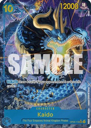 Kaido (OP05-118) (Alternate Art) (OP05-118) Premium Booster -The Best- Foil