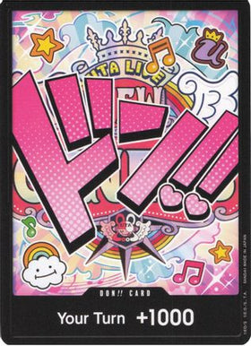 DON!! Card (Uta) Premium Booster -The Best- Foil