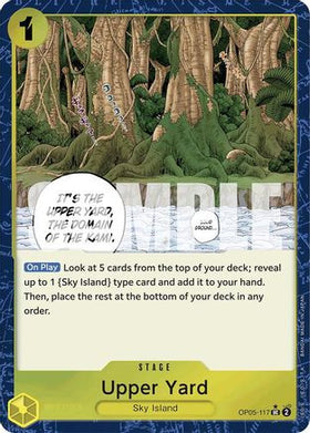 Upper Yard (Textured Foil) (OP05-117) Premium Booster -The Best- Foil