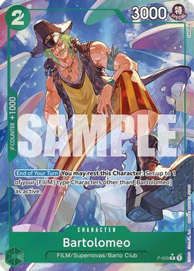 Bartolomeo (P-029) (Full Art) (P-029) Premium Booster -The Best- Foil
