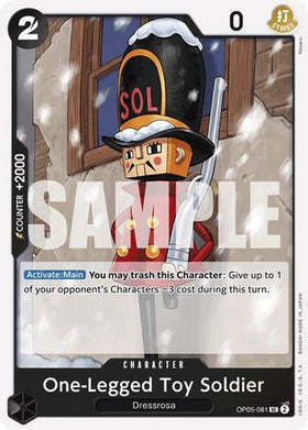 One-Legged Toy Soldier (Reprint) (OP05-081) Premium Booster -The Best-