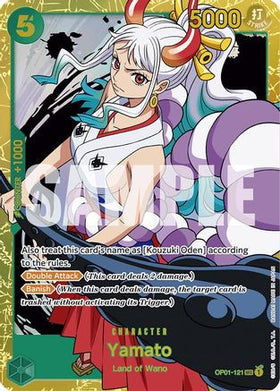 Yamato (OP01-121) (Reprint) (OP01-121) Premium Booster -The Best- Foil