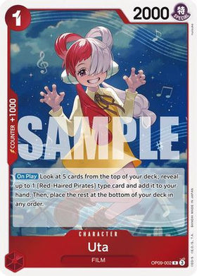Uta (OP09-002) Emperors in the New World Foil