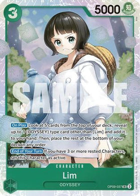 Lim (037) (OP09-037) Emperors in the New World Foil