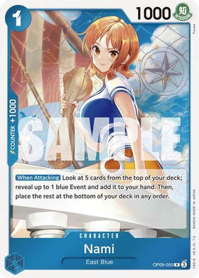 Nami (050) (OP09-050) Emperors in the New World Foil