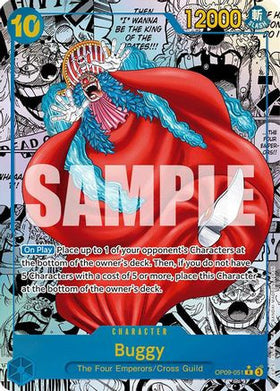 Buggy (051) (Paralle) (OP09-051) Emperors in the New World Foil