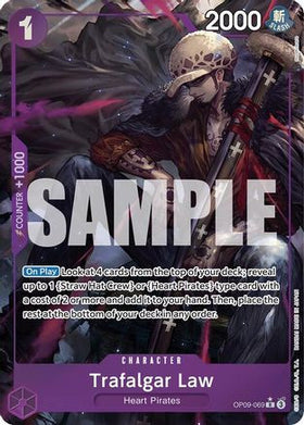Trafalgar Law (069) (Parallel) (OP09-069) Emperors in the New World Foil