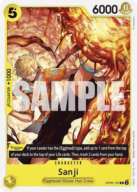 Sanji (105) (OP09-105) Emperors in the New World