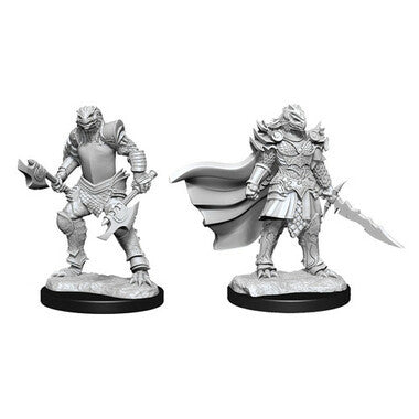 Dungeons & Dragons: Nolzur's Marvelous Unpainted Miniatures - Female Dragonborn Fighter (Wave 15)