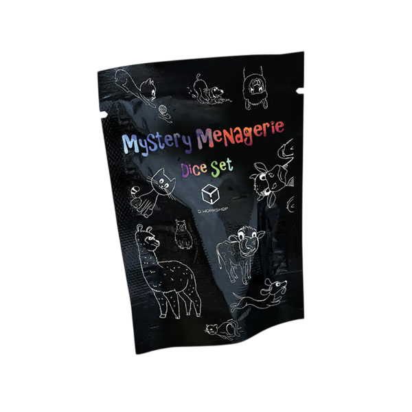 Mystery Menagerie Polyhedral 7pcs Dice Set - Blind Pack (PREORDER)