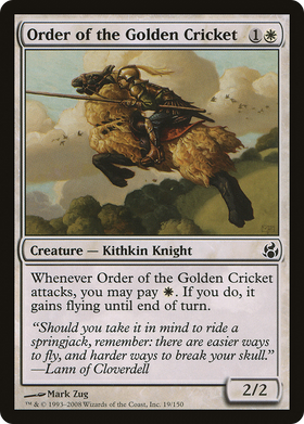 Order of the Golden Cricket (MOR-019) - Morningtide Foil