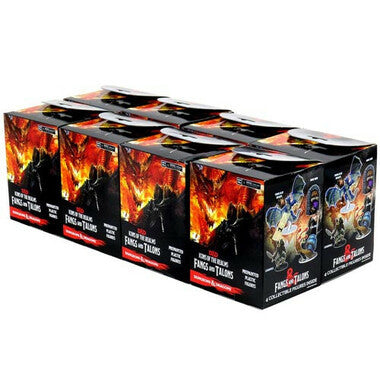 Dungeons & Dragons Miniatures: Icons of the Realms - Fangs & Talons Booster Brick (8)