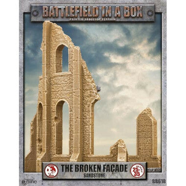 Battlefield in a Box: The Broken Facade Sandstone - Gothic Battlefields
