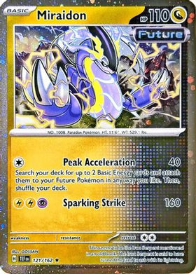 Miraidon - 121/162 (Cosmos Holo) 121 - Miscellaneous Cards Products Holofoil