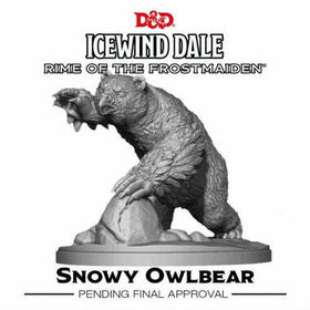 Dungeons & Dragons Miniatures: Icewind Dale - Rime of the Frostmaiden - Snowy Owlbear