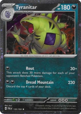 Tyranitar - 135/193 (Cosmo Foil) 135 - Miscellaneous Cards Products Holofoil