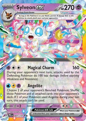 Sylveon ex - 041/131 41 - SV Prismatic Evolutions Holofoil