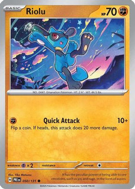 Riolu 50 - SV Prismatic Evolutions