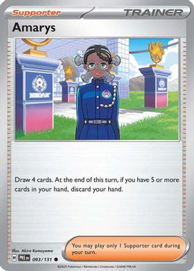 Amarys - 093/131 93 - SV Prismatic Evolutions Reverse Holofoil