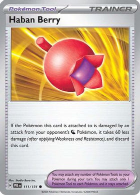Haban Berry 111 - SV Prismatic Evolutions
