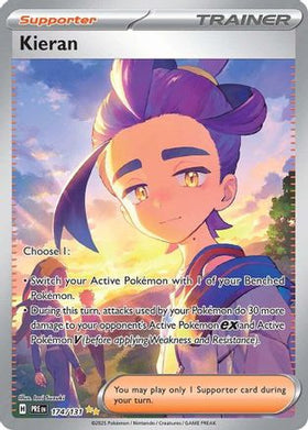 Kieran - 174/131 174 - SV Prismatic Evolutions Holofoil