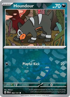 Houndour (Poke Ball Pattern) 62 - SV Prismatic Evolutions Holofoil