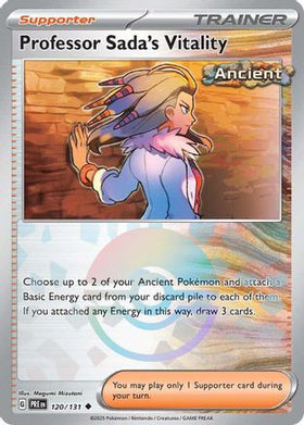 Professor Sada's Vitality (Poke Ball Pattern) 120 - SV Prismatic Evolutions Holofoil