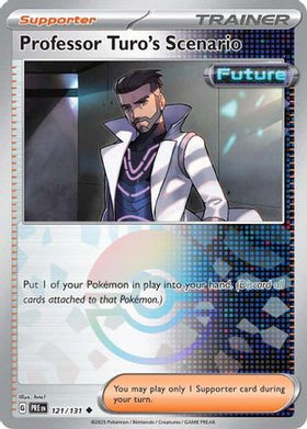 Professor Turo's Scenario (Poke Ball Pattern) 121 - SV Prismatic Evolutions Holofoil