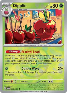 Dipplin (Master Ball Pattern) 10 - SV Prismatic Evolutions Holofoil