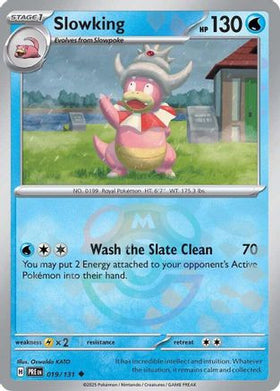 Slowking (Master Ball Pattern) 19 - SV Prismatic Evolutions Holofoil